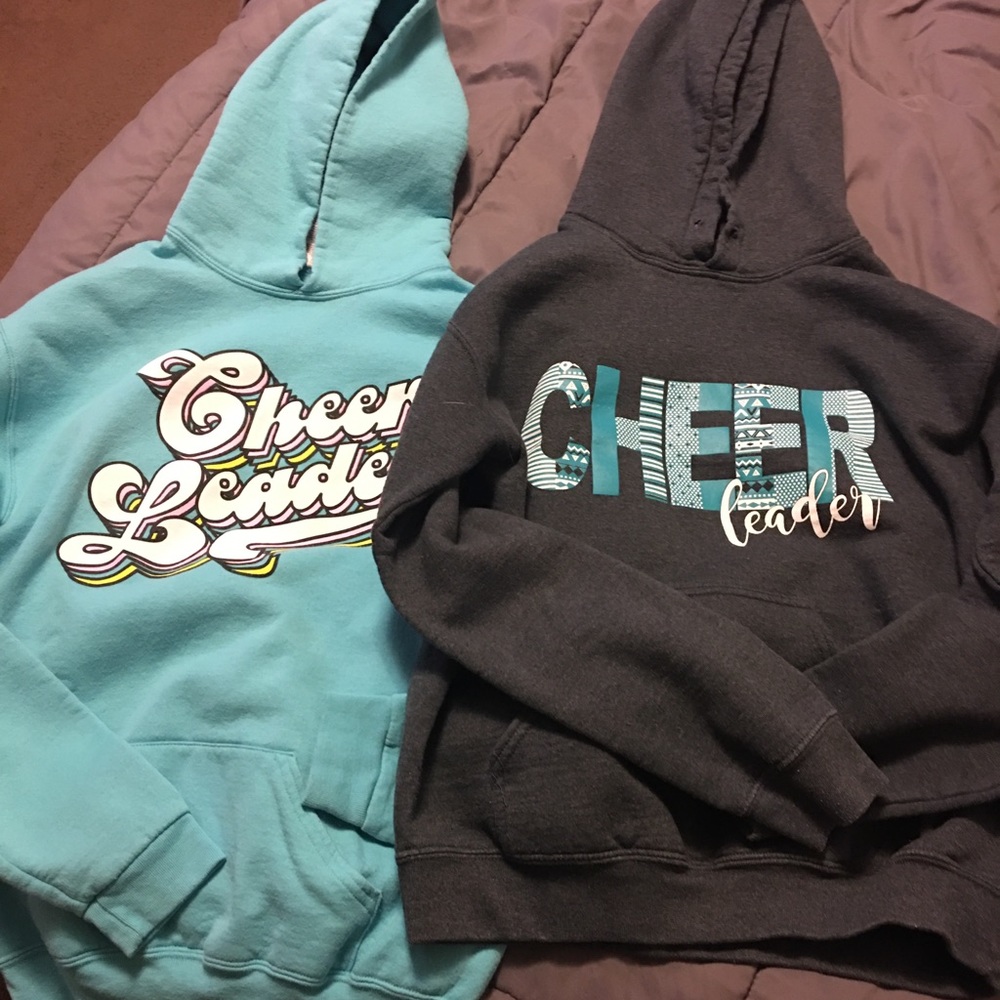Cheer hoodies size X-Large in juniors